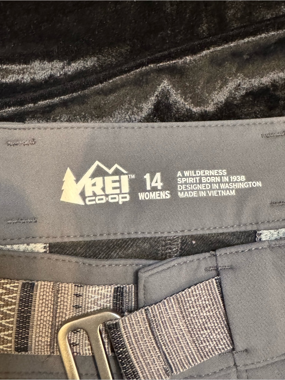 REI Women's Light Gray Active Hiking Pants Casual - Picture 4 of 13